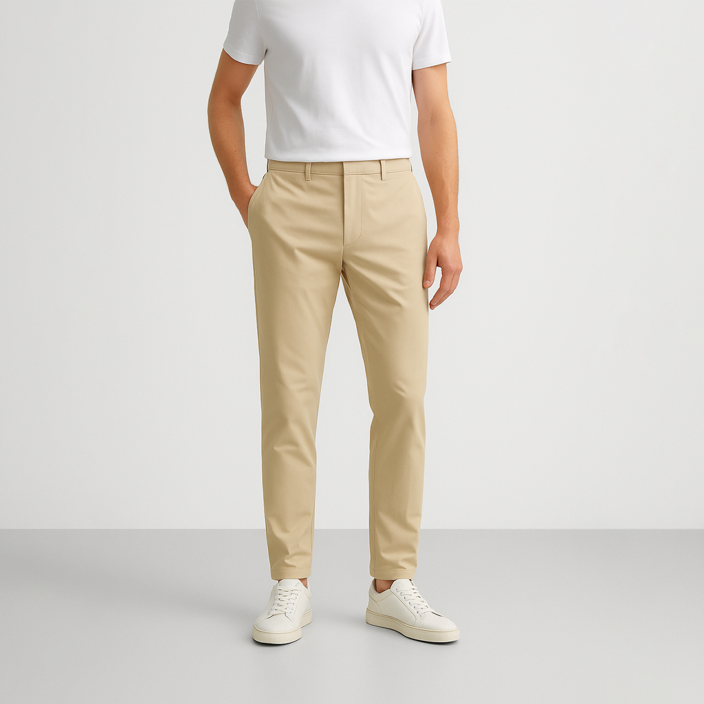 Calça Chino em Sarja Masculina Fiorinni F011