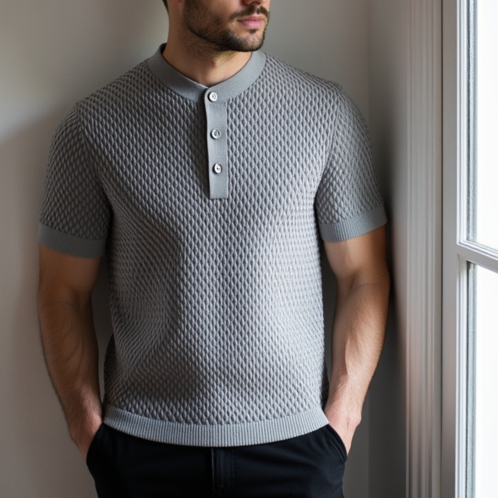 Camisa  Polo Malha Franfurt Black