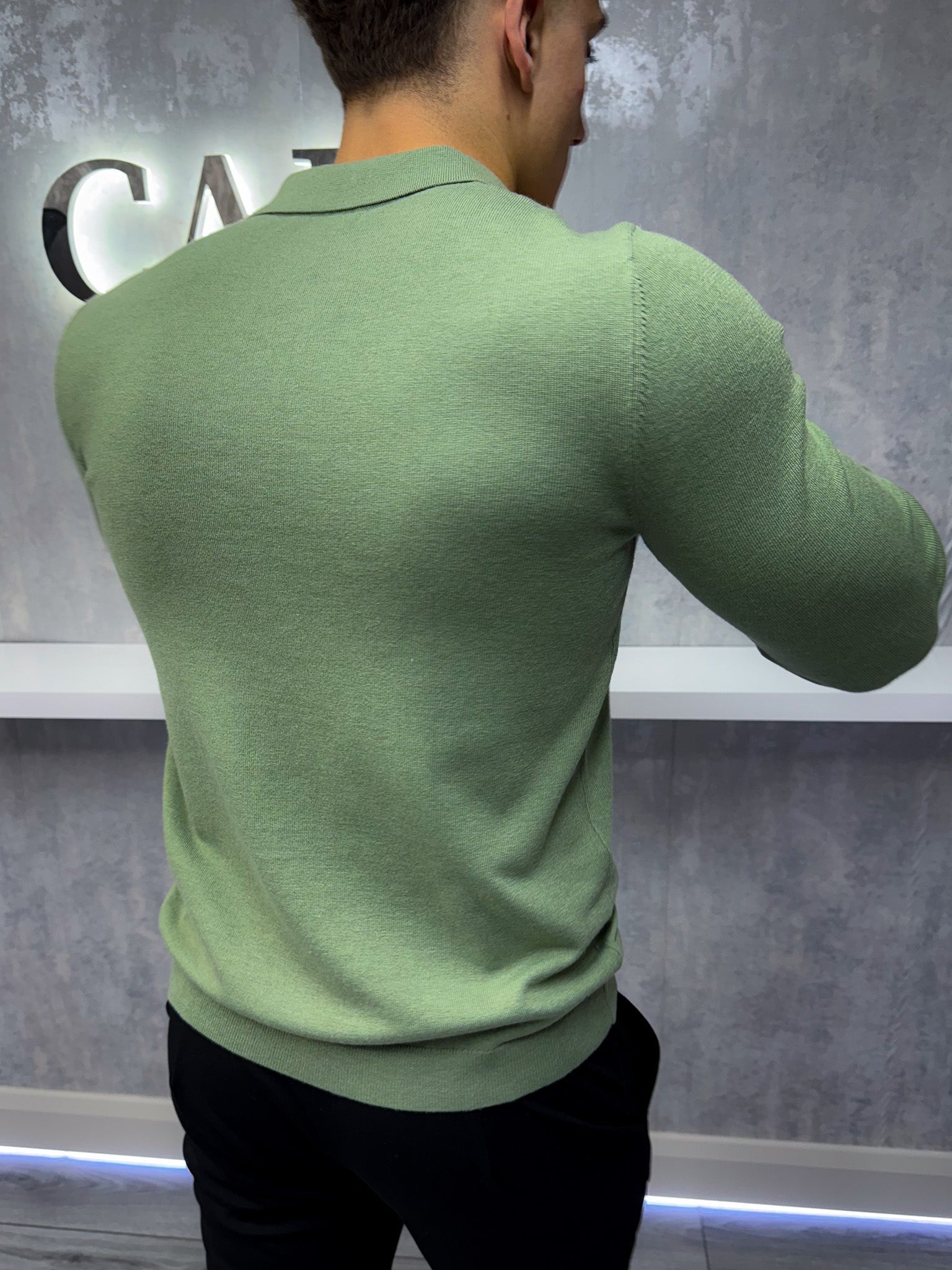 Polo Leone – 100% Algodão Premium (Manga Longa)