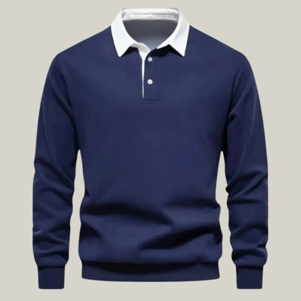 Polo Oxford – 100% Algodão (Manga Longa)