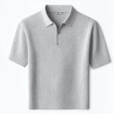 Camisa Polo Malha Francesa Gray