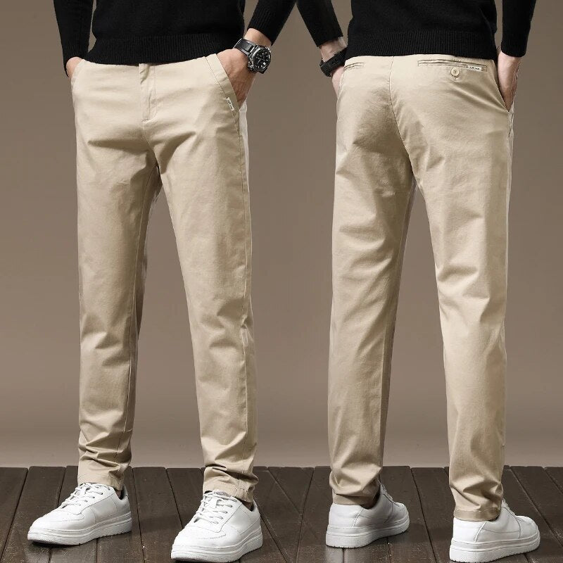 Calça Chino em Sarja Masculina Fiorinni F010