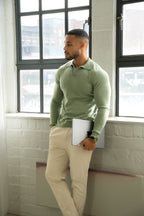 Polo Leone – 100% Algodão Premium (Manga Longa)