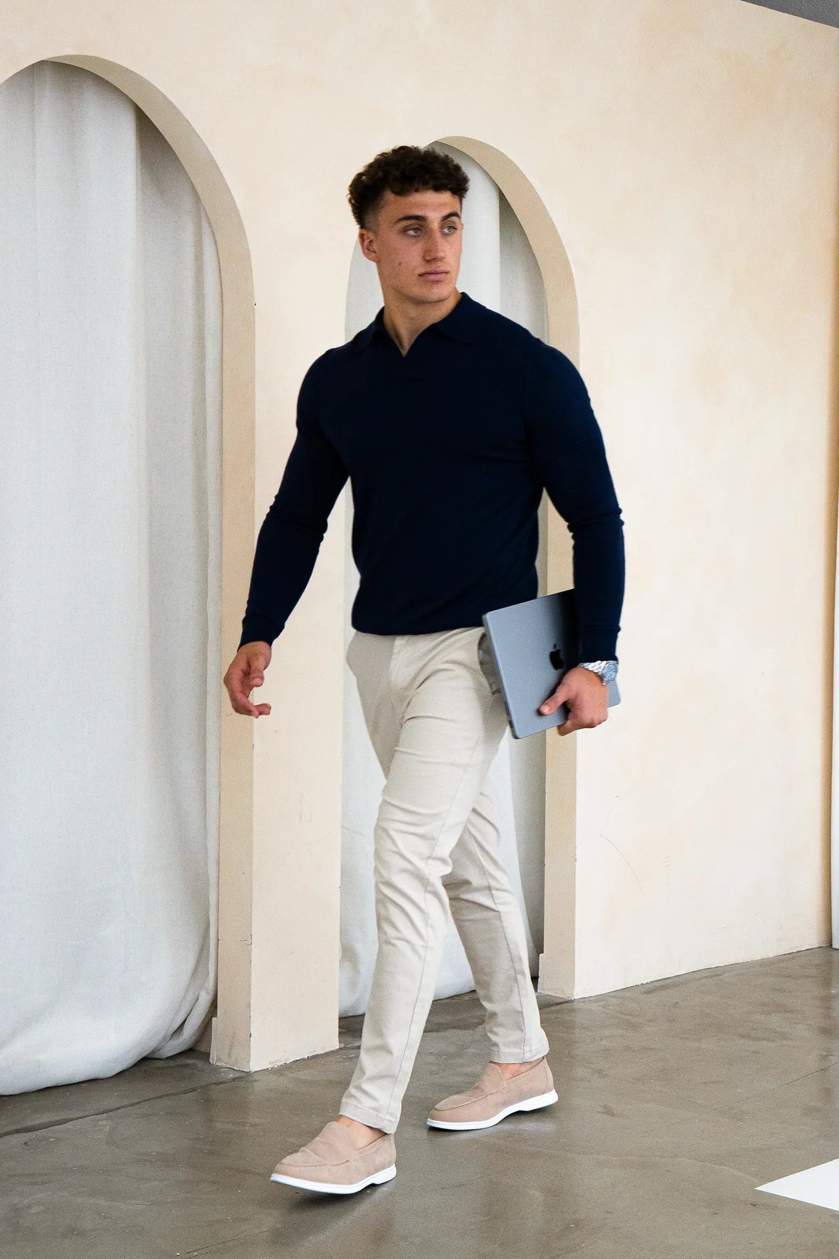 Polo Leone – 100% Algodão Premium (Manga Longa)