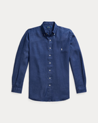 Camisa Linho Polo Ralph Lauren Manga Longa