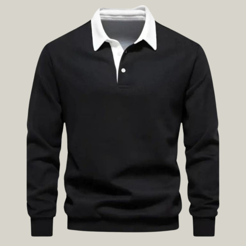 Polo Oxford – 100% Algodão (Manga Longa)