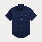 Camisa Linho Polo Ralph Lauren Manga Curta